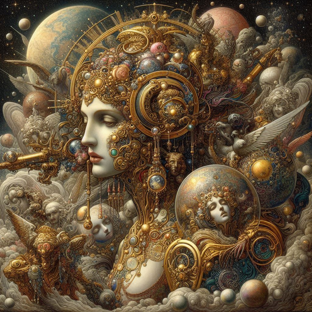 FUNKY ASTRONAUT GODDESSES  4