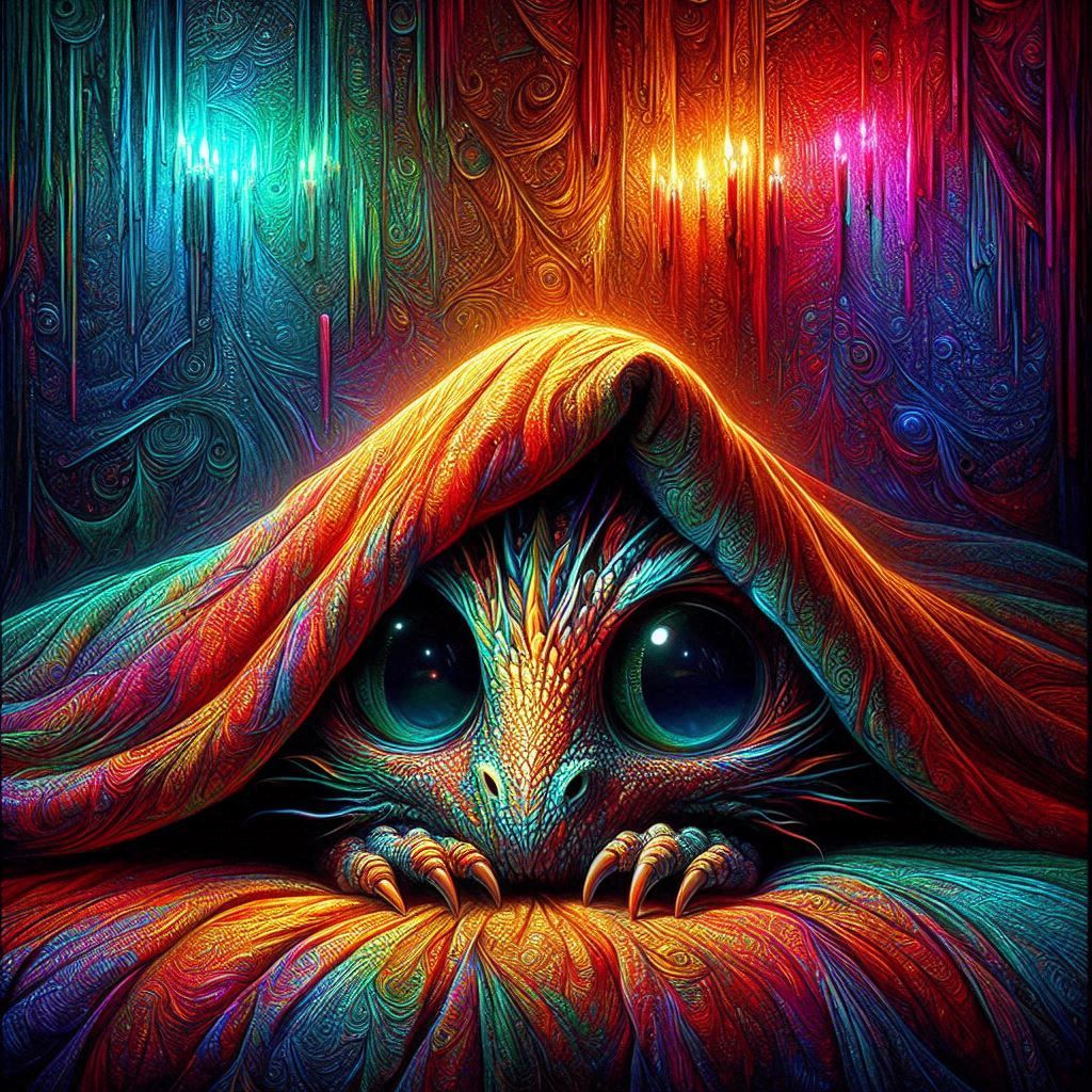 Little scared creature