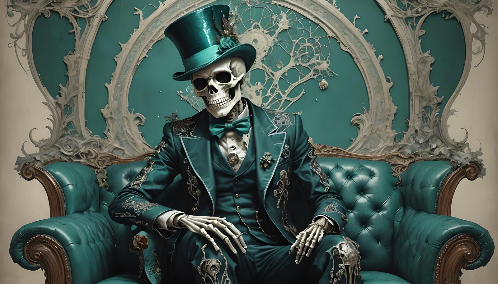 Teal Death Do Us Part  by @Inspector