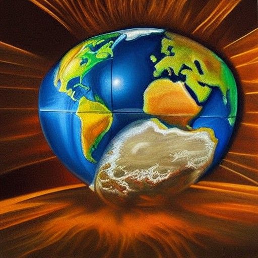 The world before the big bang photorealistic polished detail...