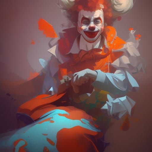 Pennywise Half cousin Kenny - AI Generated Artwork - NightCafe Creator