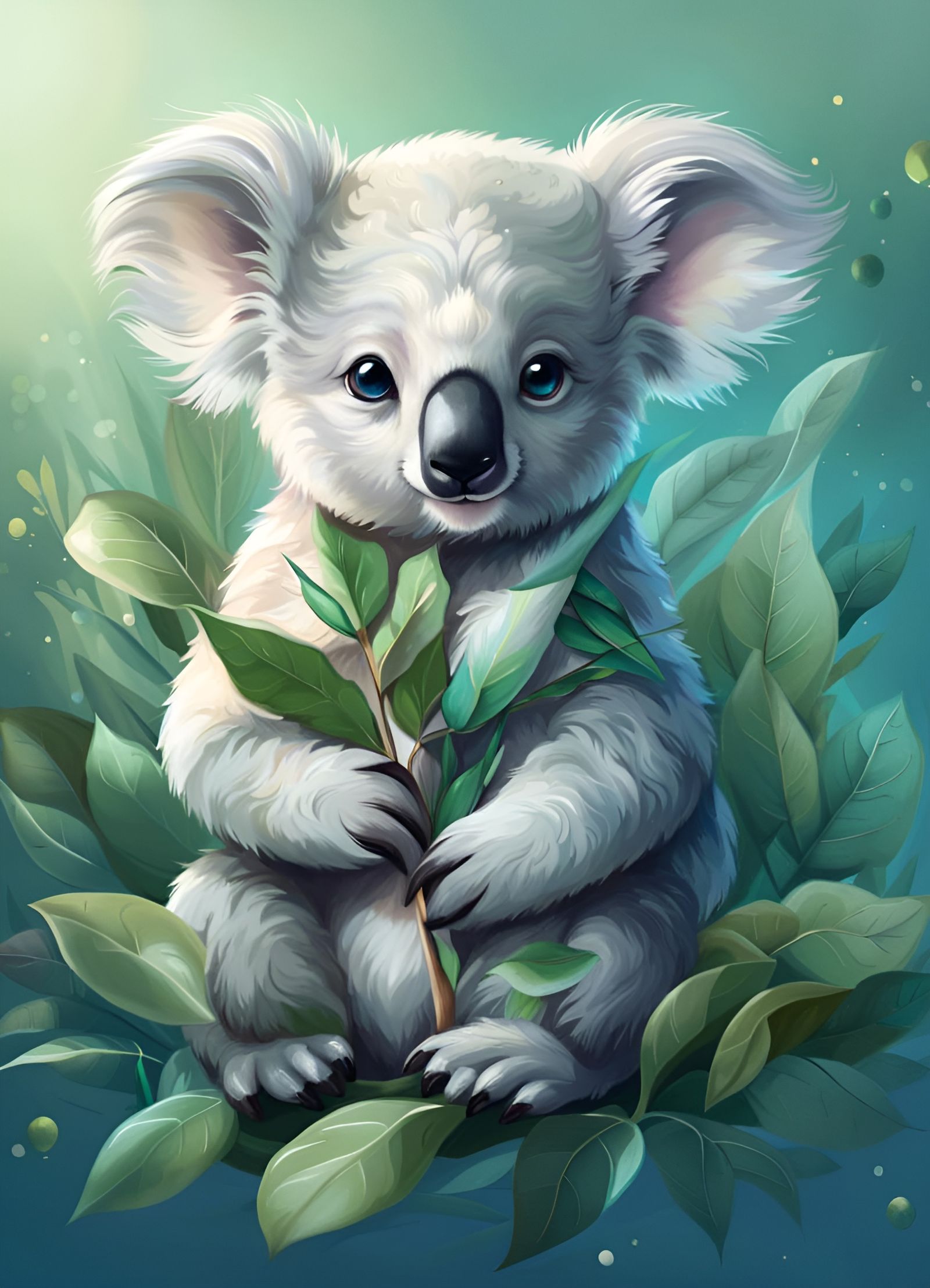 Koala Kompassion - AI Generated Artwork - NightCafe Creator