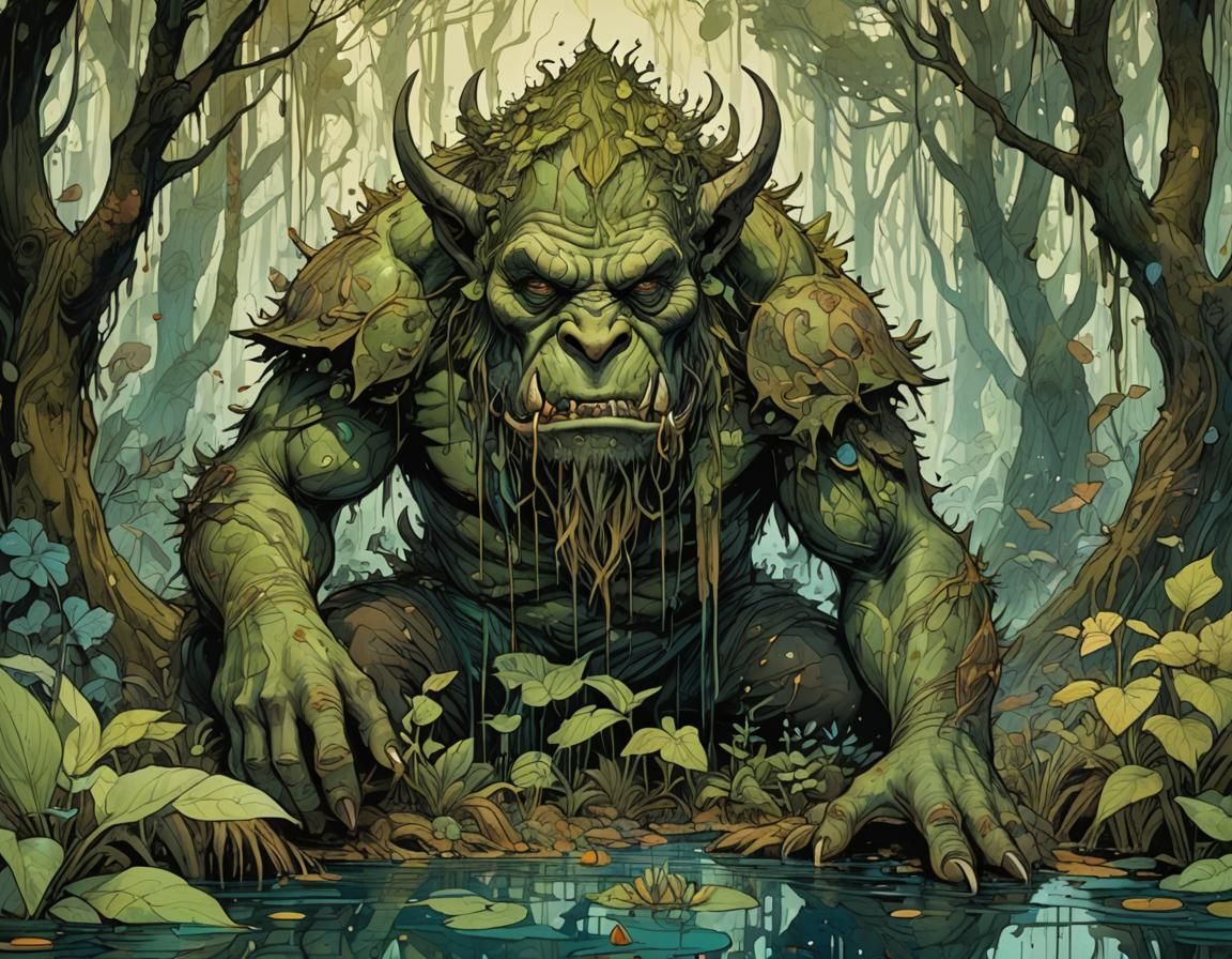 forest orc - AI Generated Artwork - NightCafe Creator