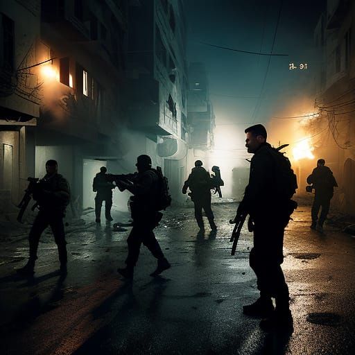 Tense Israeli Rescue Operation in Gaza Strip War Zone