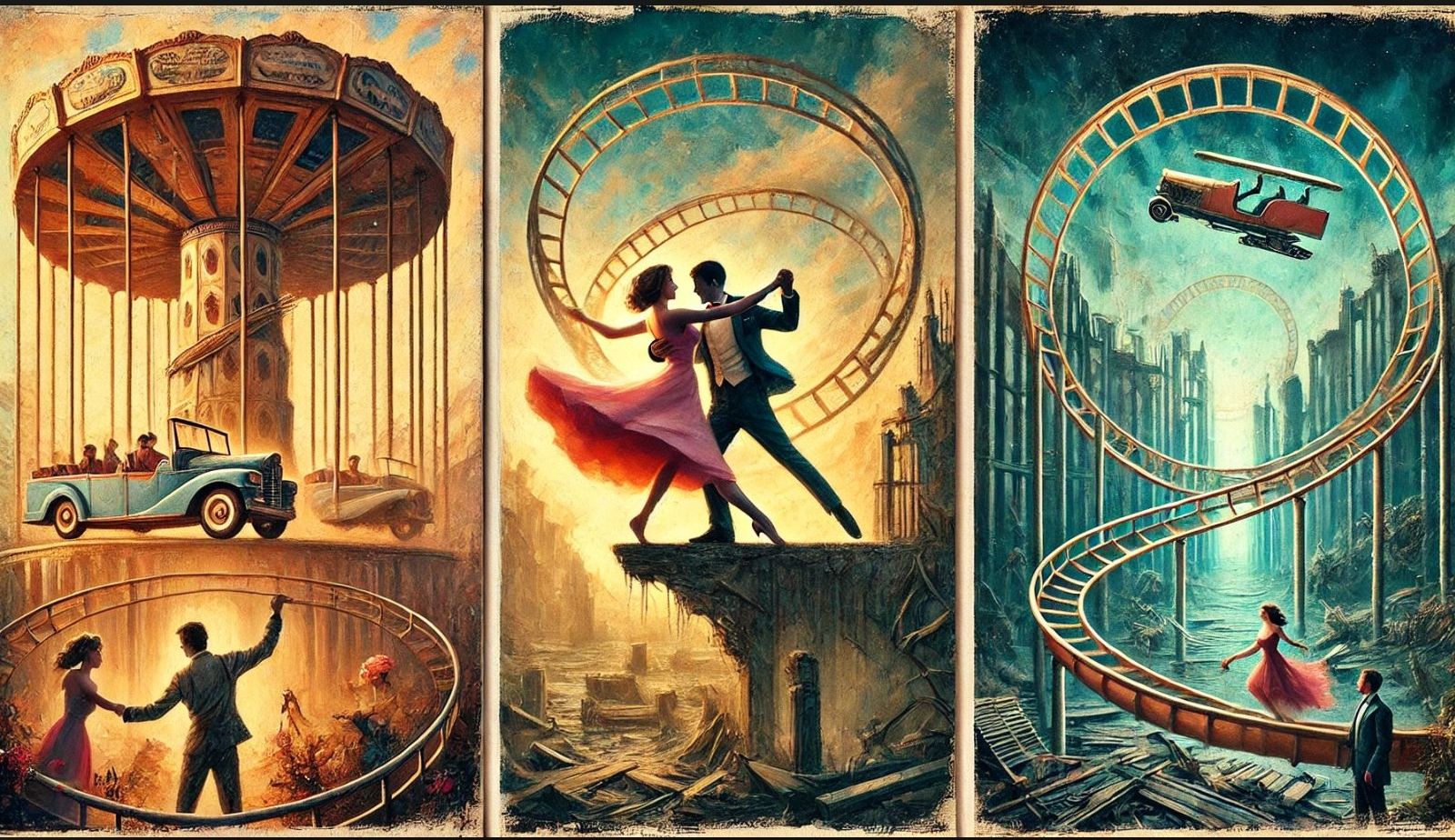 Triptych Extreme Theme Parks