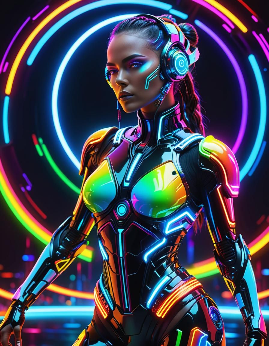 Neon Cyborg