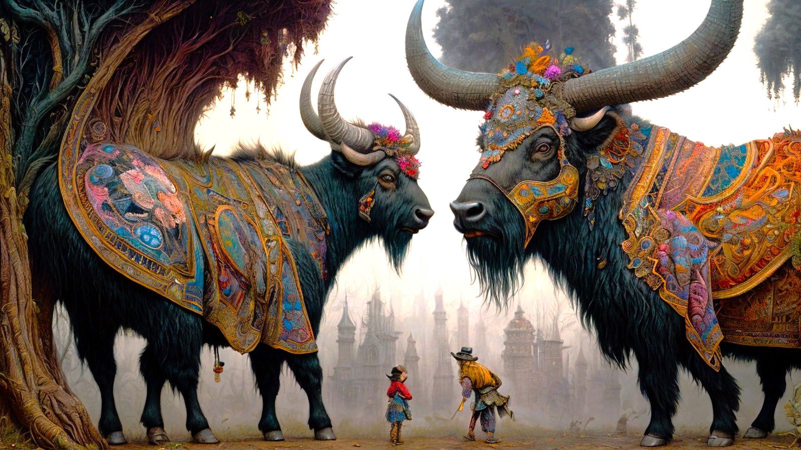 HOLY BOVINE IN WONDERLAND