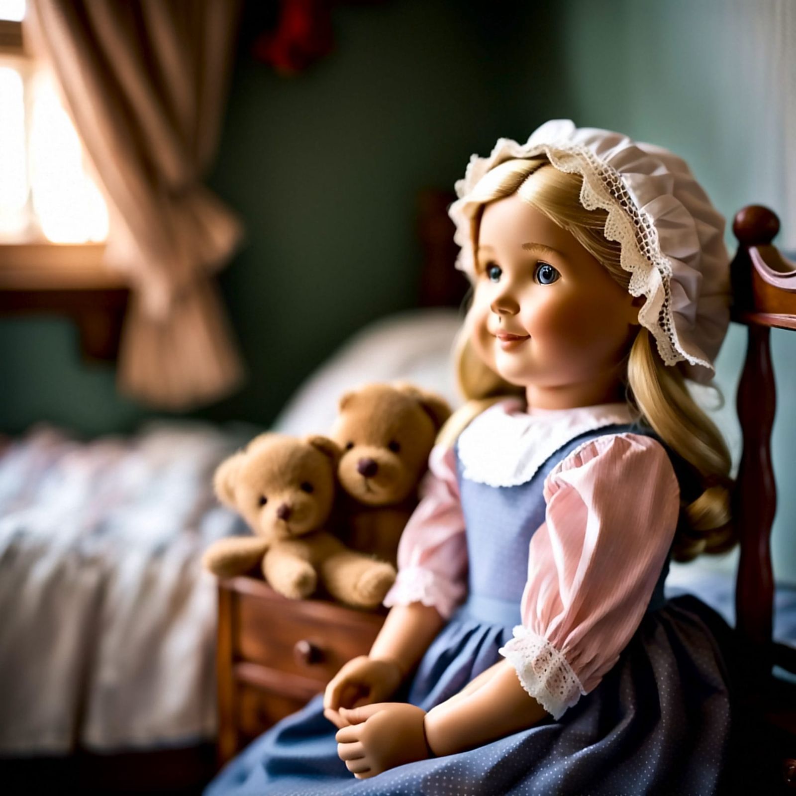 Treat - American Girl Doll and Teddy Bears