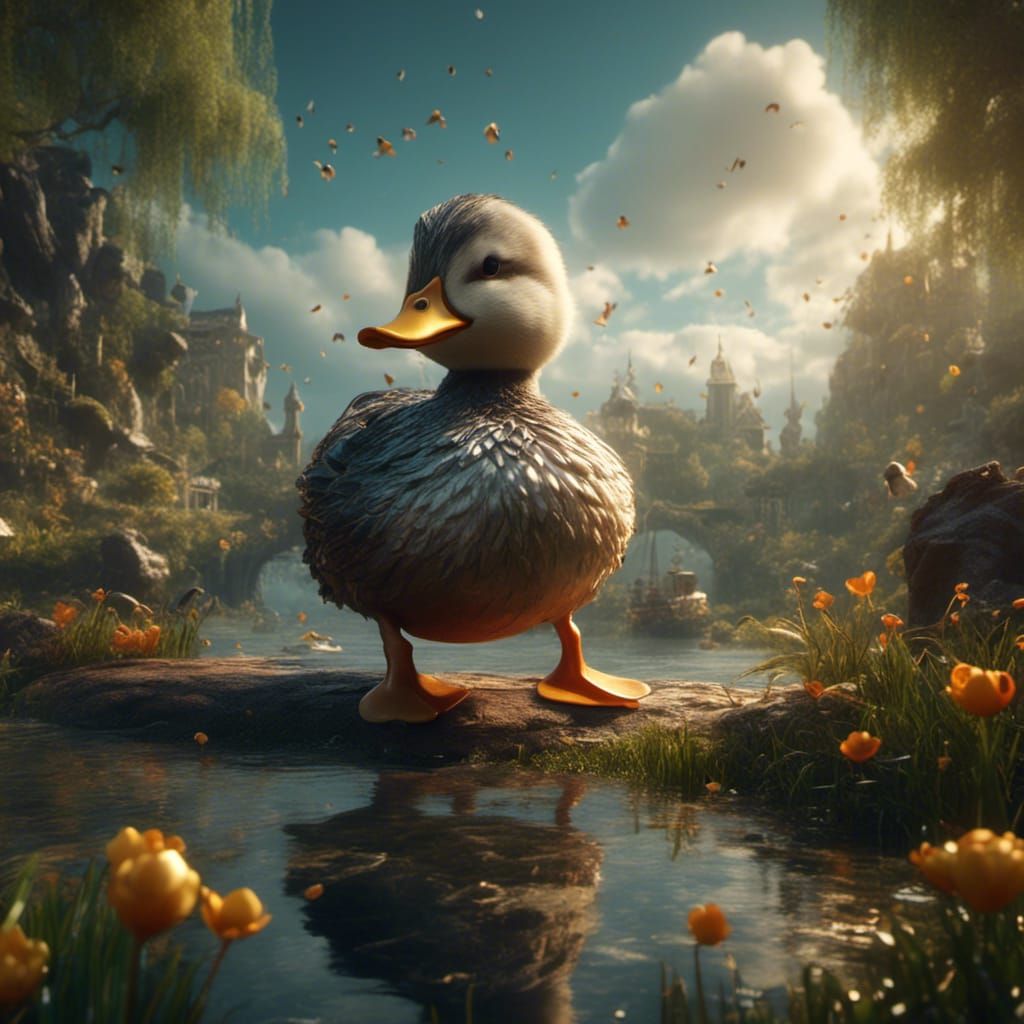 <lora:Kyoot:1.0> big chubby cute duck