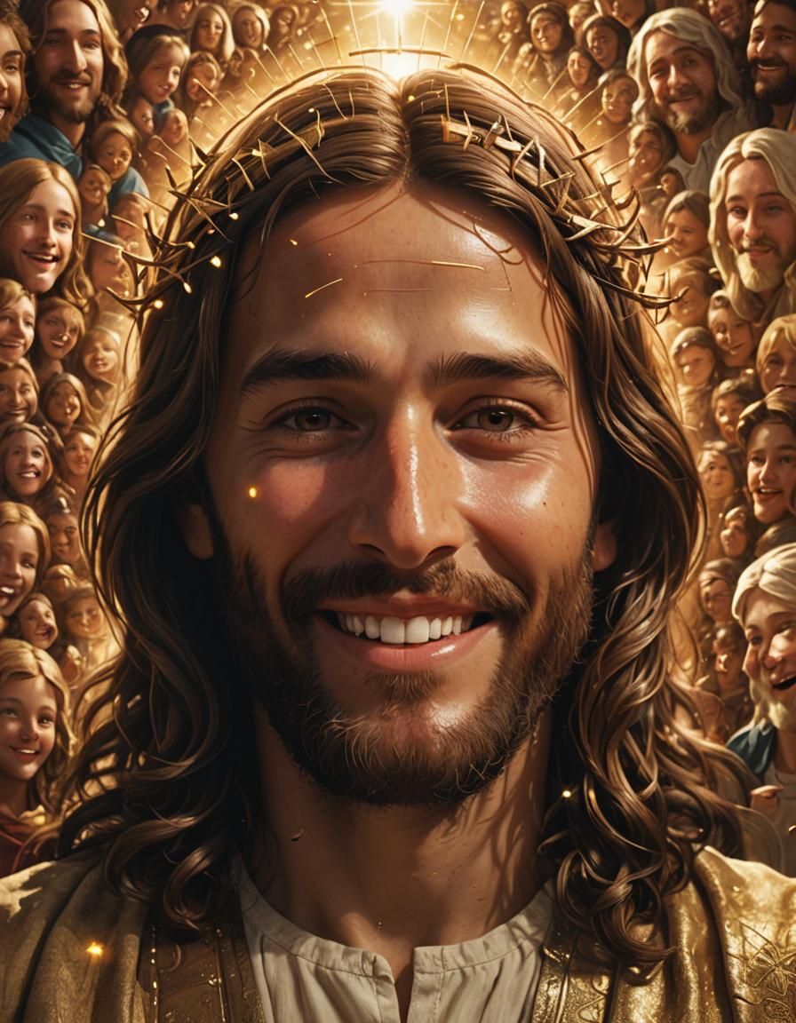 Jesus Mosaic - All my children are a piece of my heart - 03