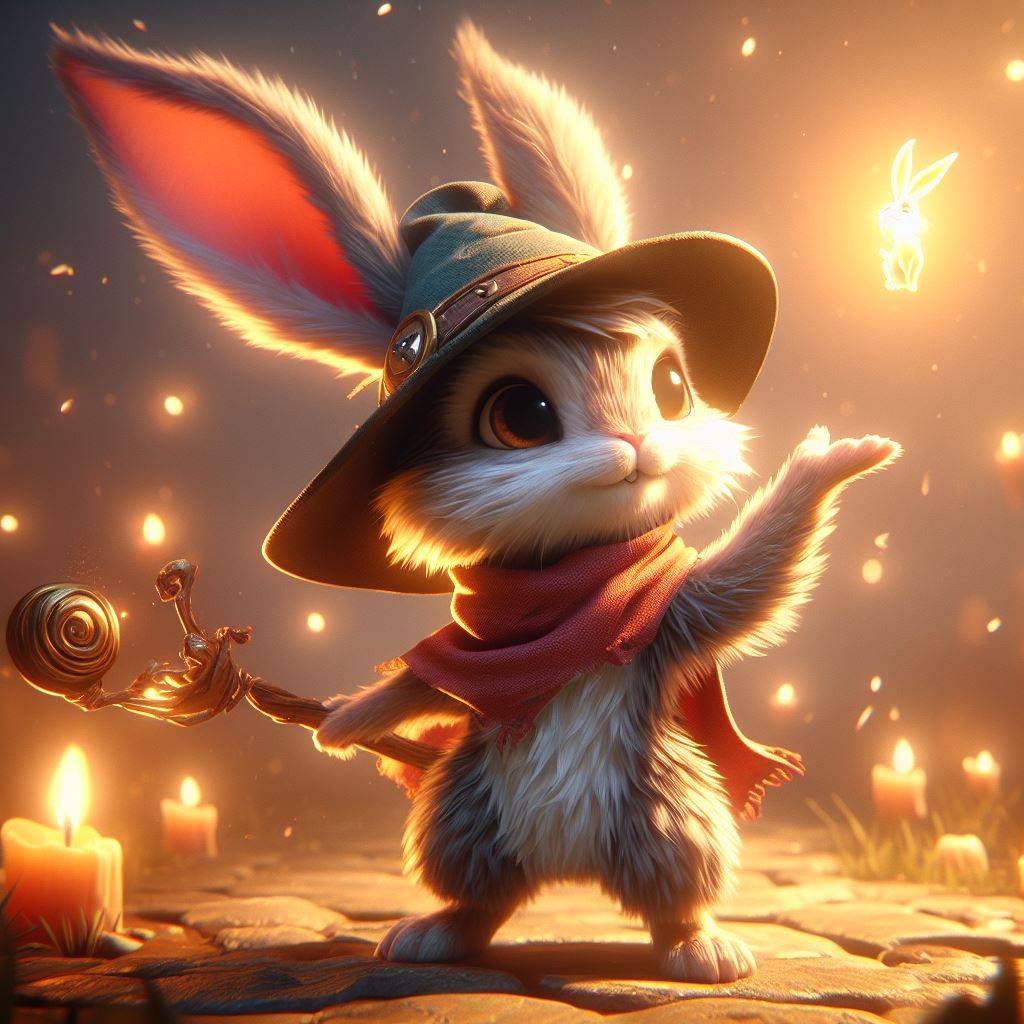 The cutest and most adorable adventure bunny