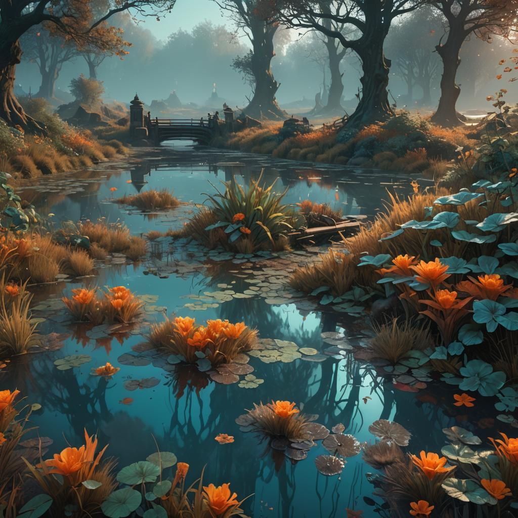bog ,mist, london