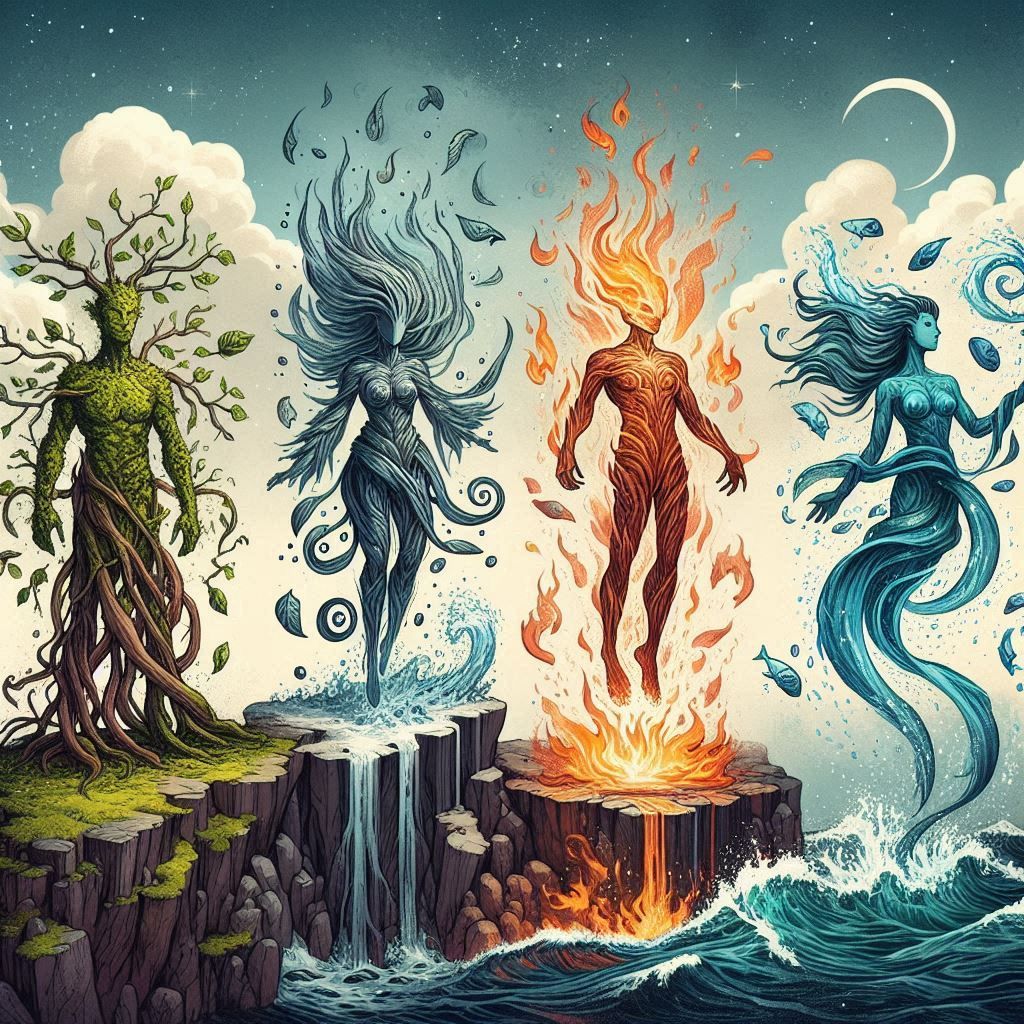 Earth, Wind, Fire, Water