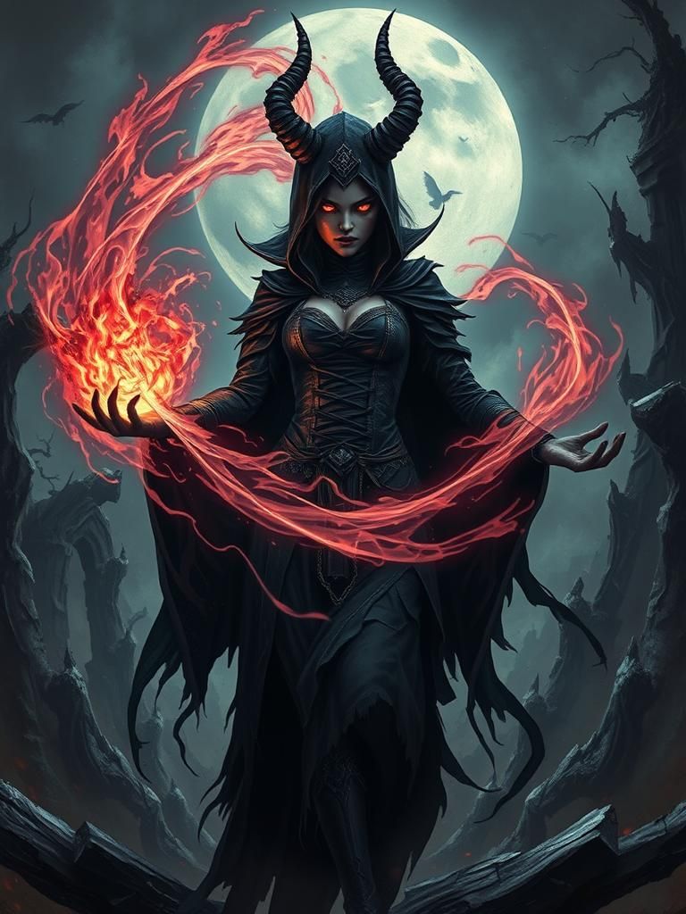 Blightheart, the dark witch
