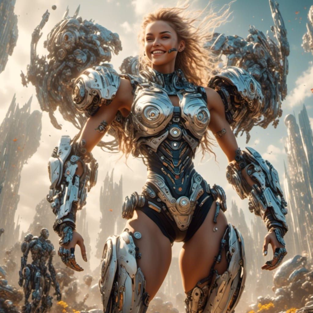 The operations were painful, but it turned her in to something invincible