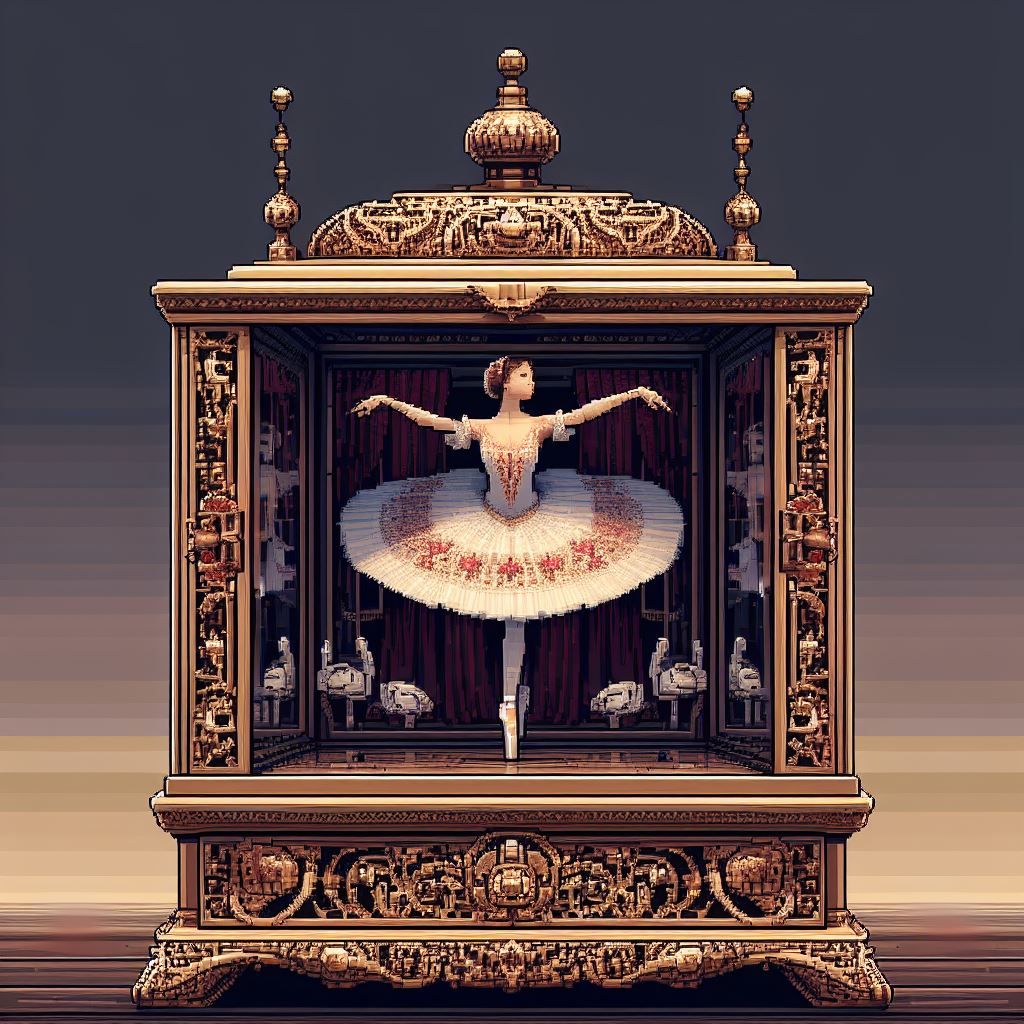 pixel ballerina Helix