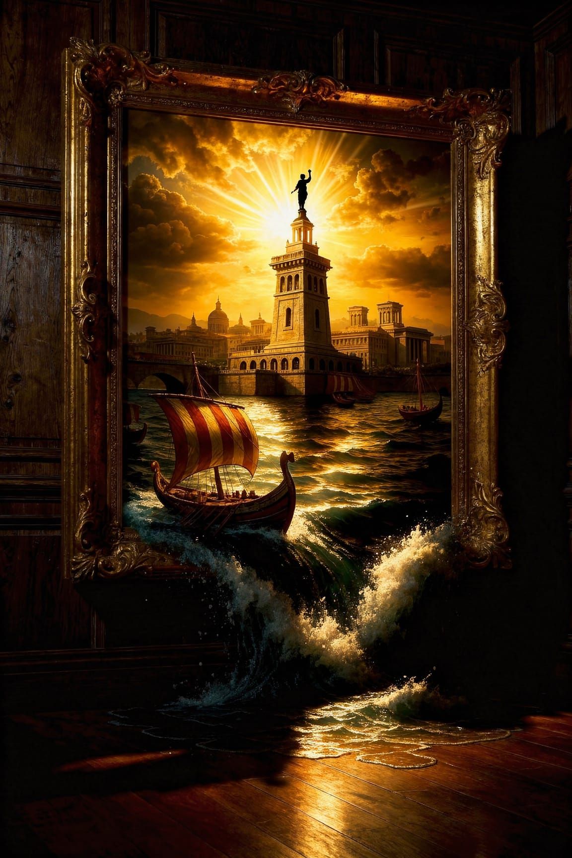 When Light and Legend Break Physical Boundaries