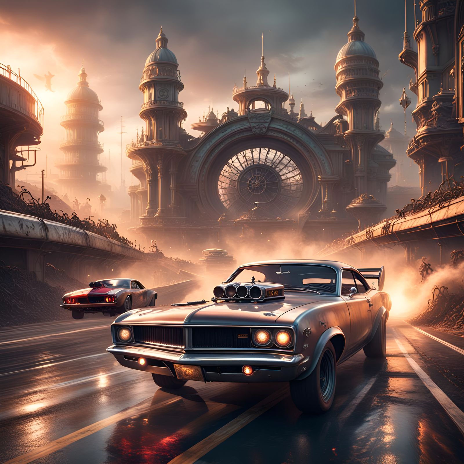 A race towards death  by @HazelEyedBeauty