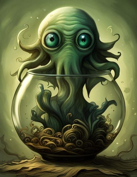 Cthulhu in a fishbowl