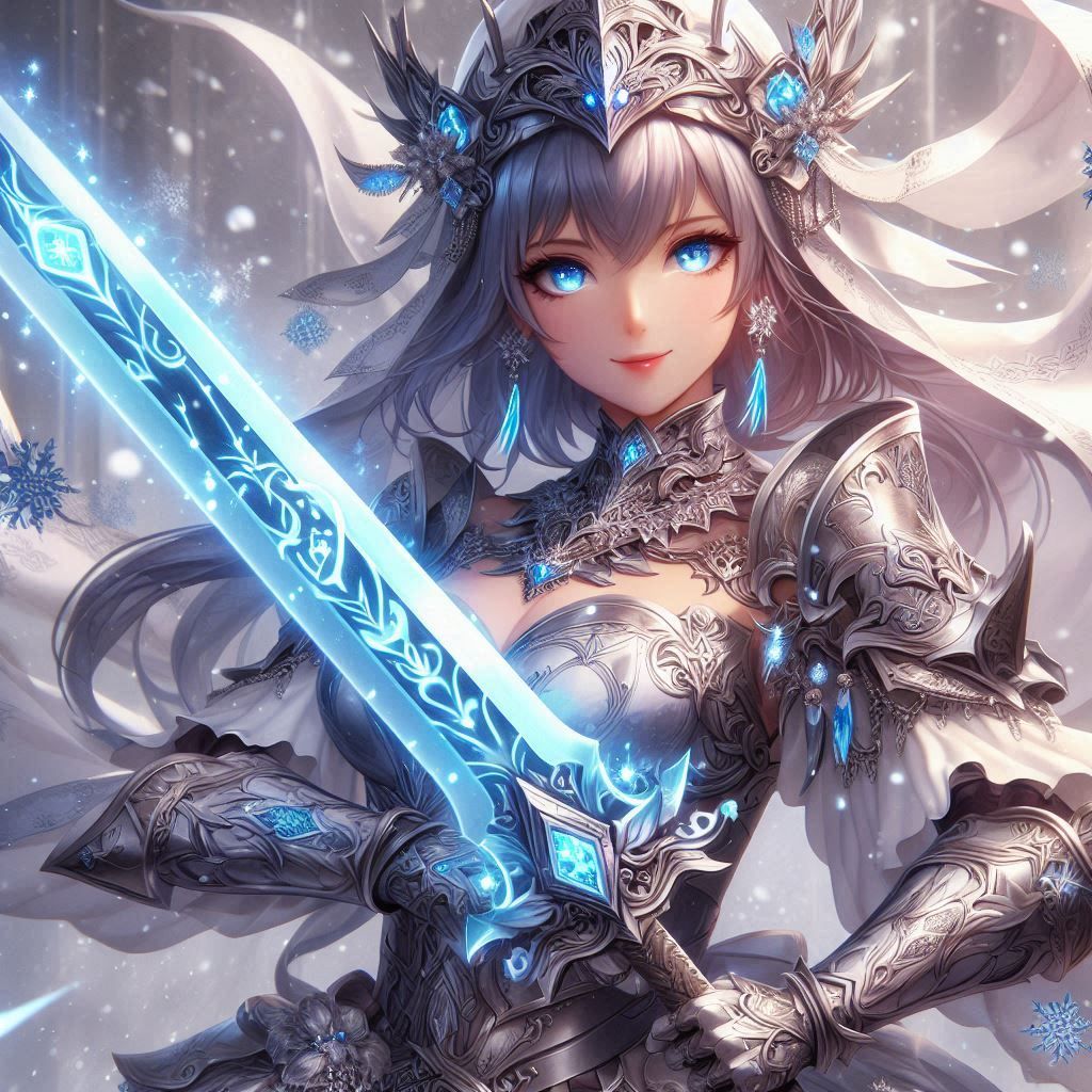 Lady Knight by DALL-E 3 (08)