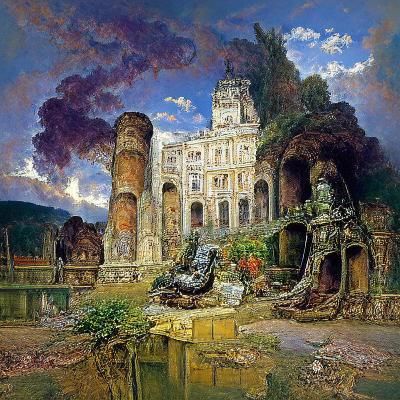 Ruins Of A Palace