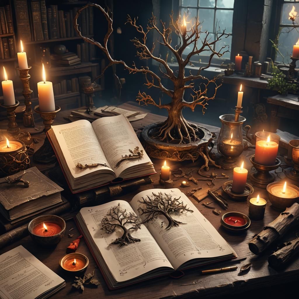 Researching Alchemy  by @Tiari