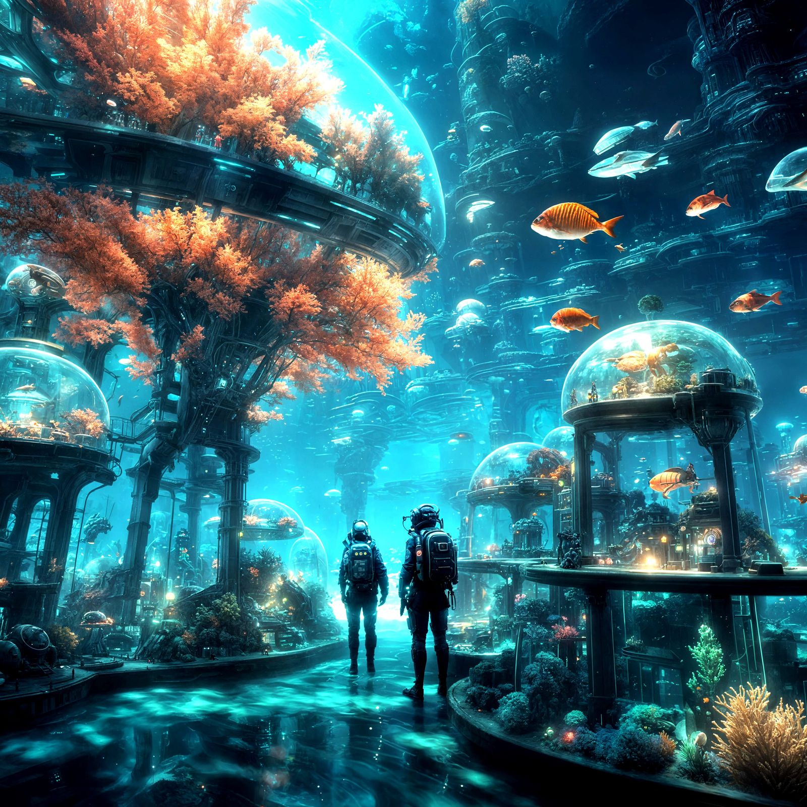 Aquatech Haven  by @AI Ky