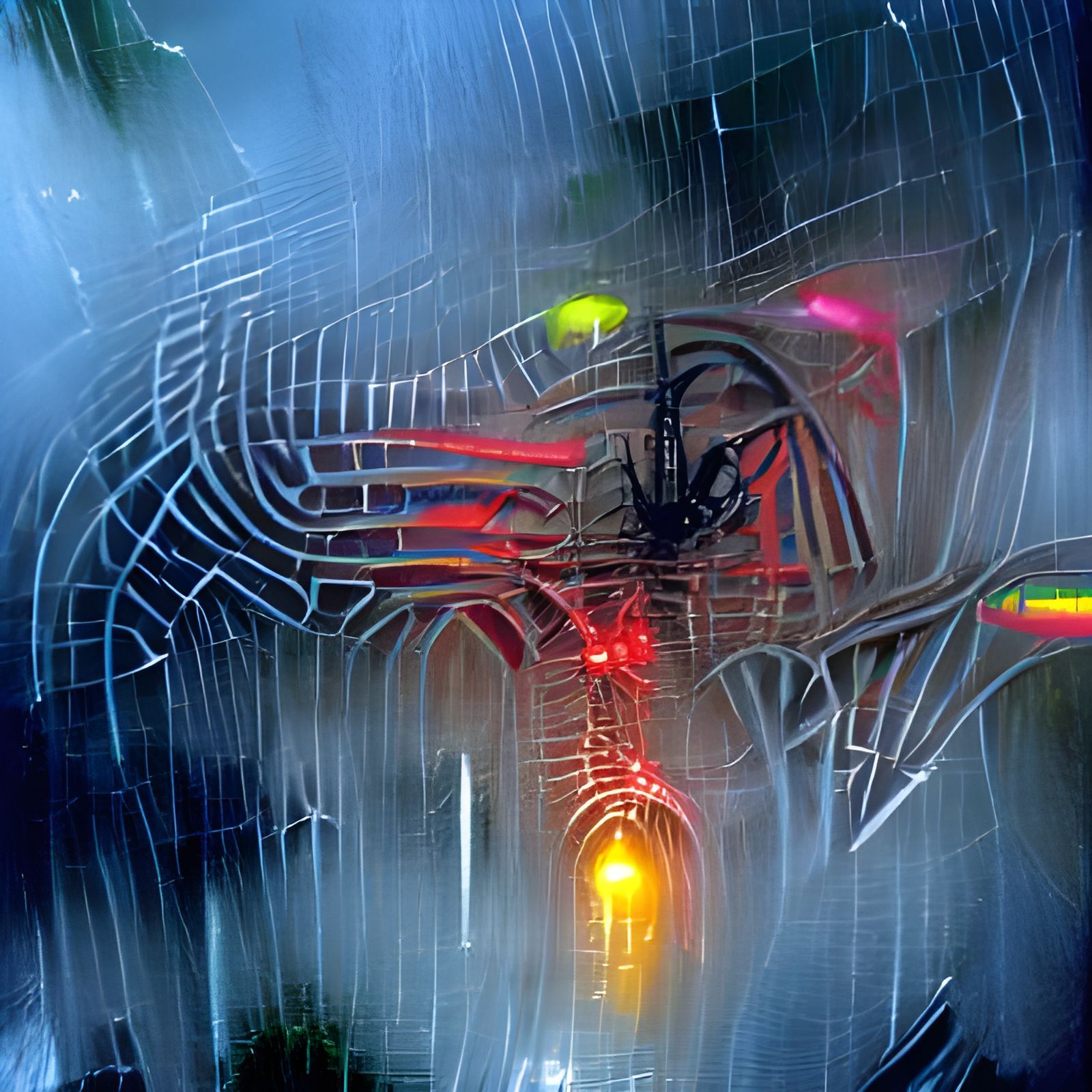 Fireflies in the Spider’s Web