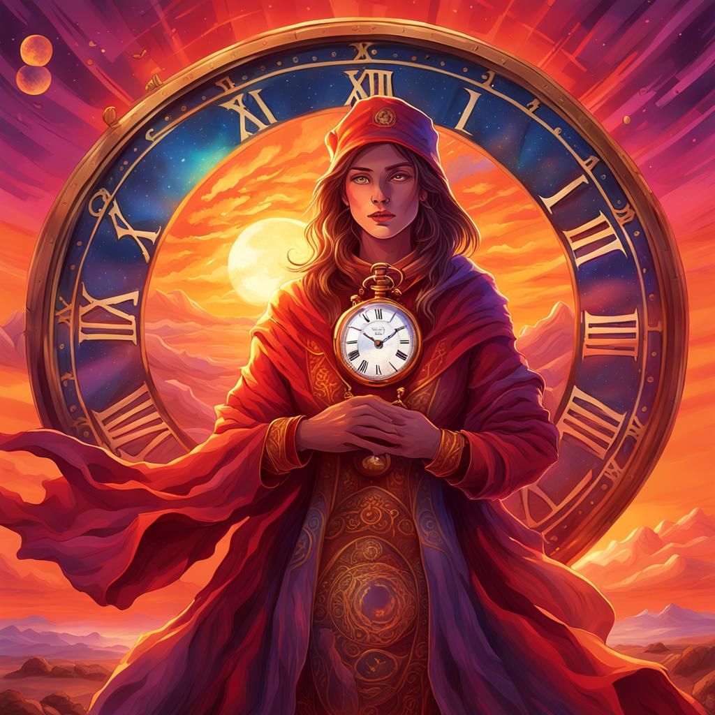 The Time Keeper AI Generated Artwork NightCafe Creator