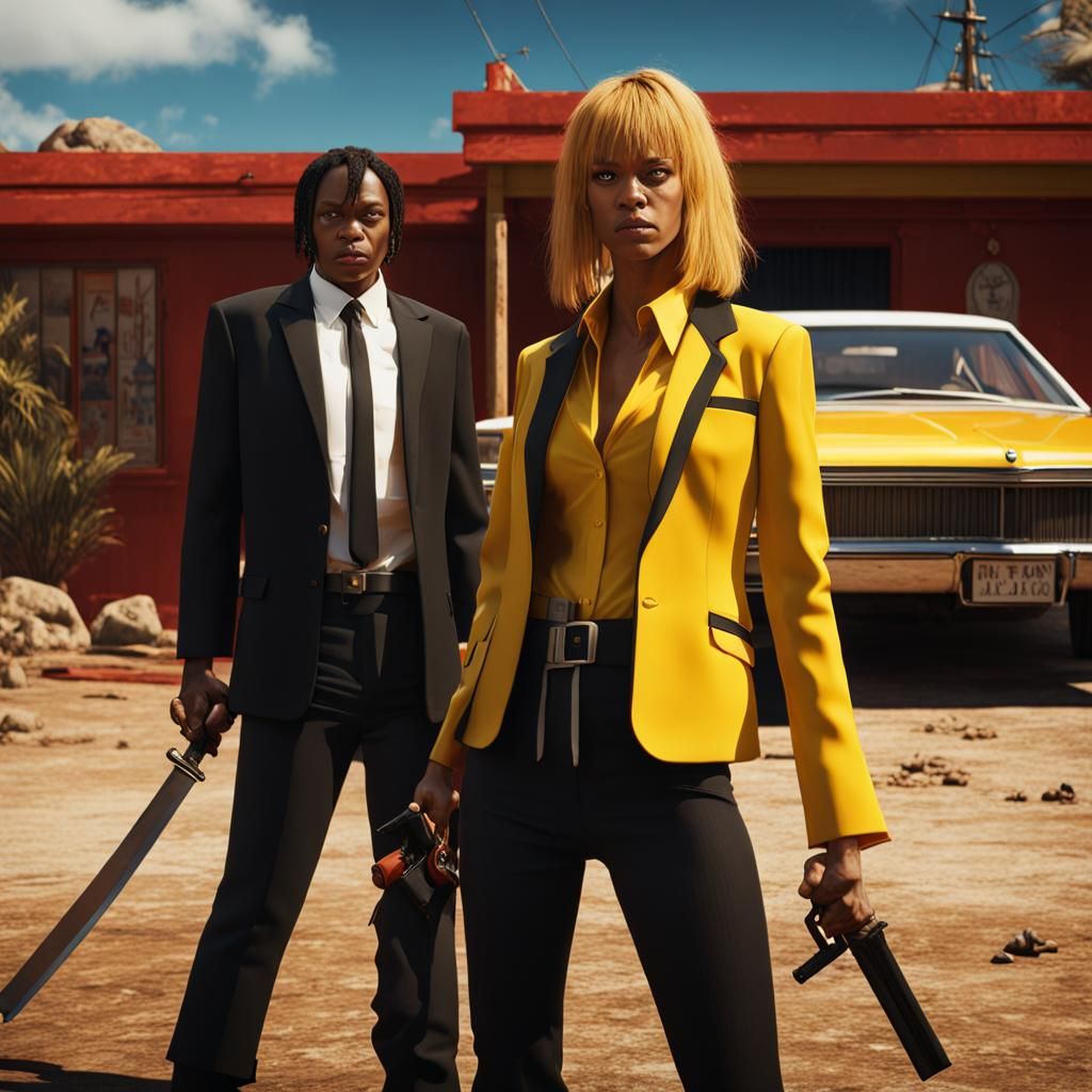 Kill Bill meets Pulp Fiction