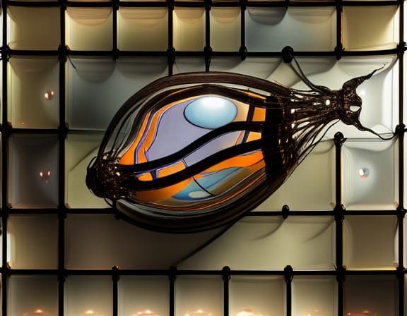 Hyperrealistic Alienoids Inspired by Venetian Glass