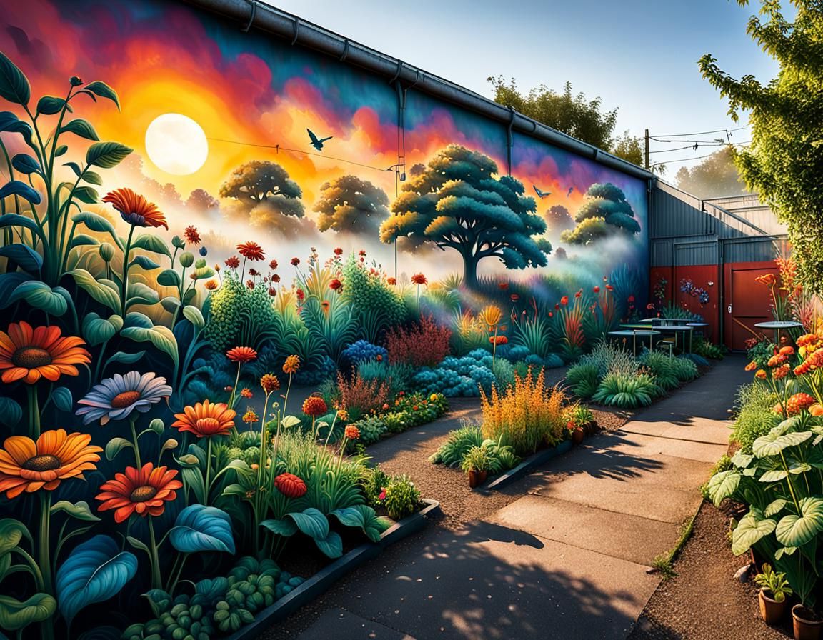 A touch of nature in the city  by @NovemberFox