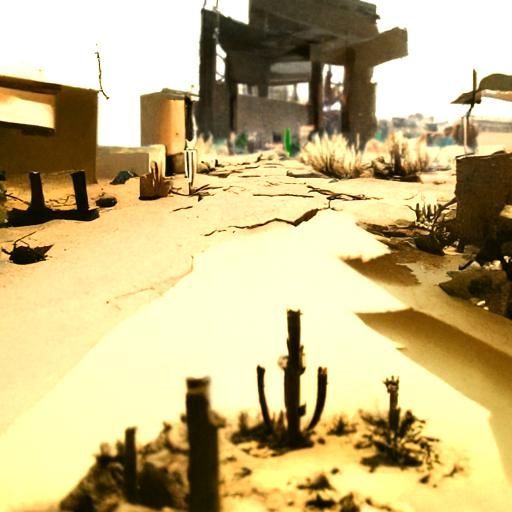 post-apocalyptic desert