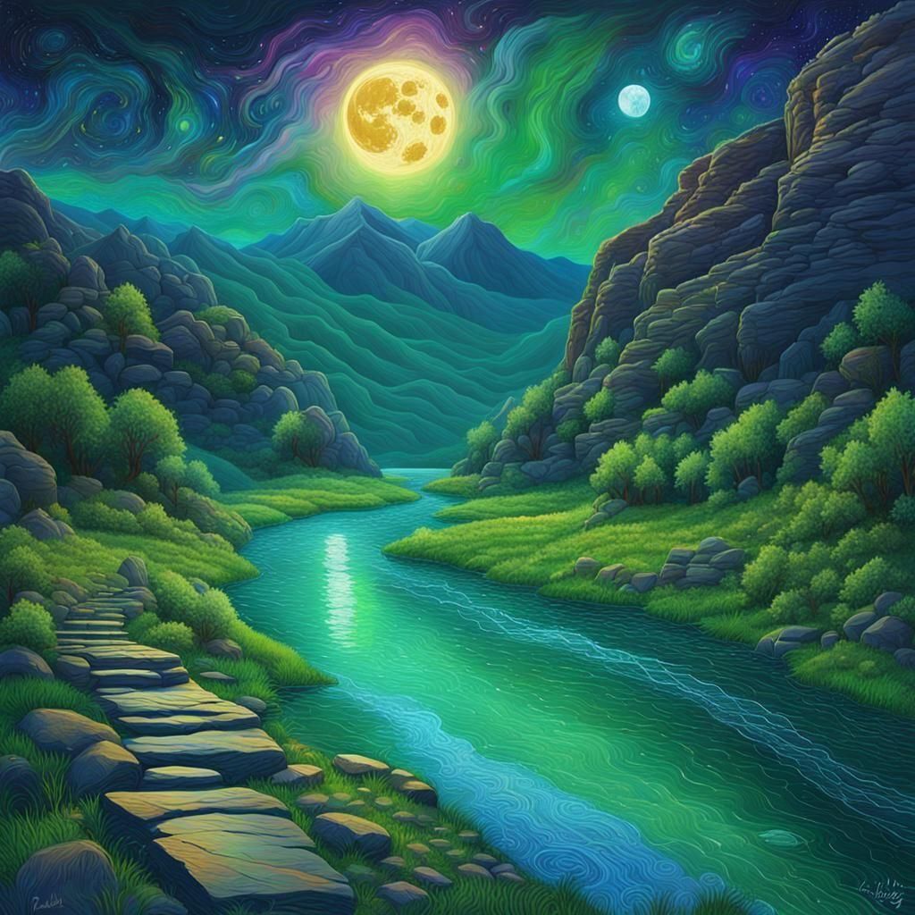 under the green moon