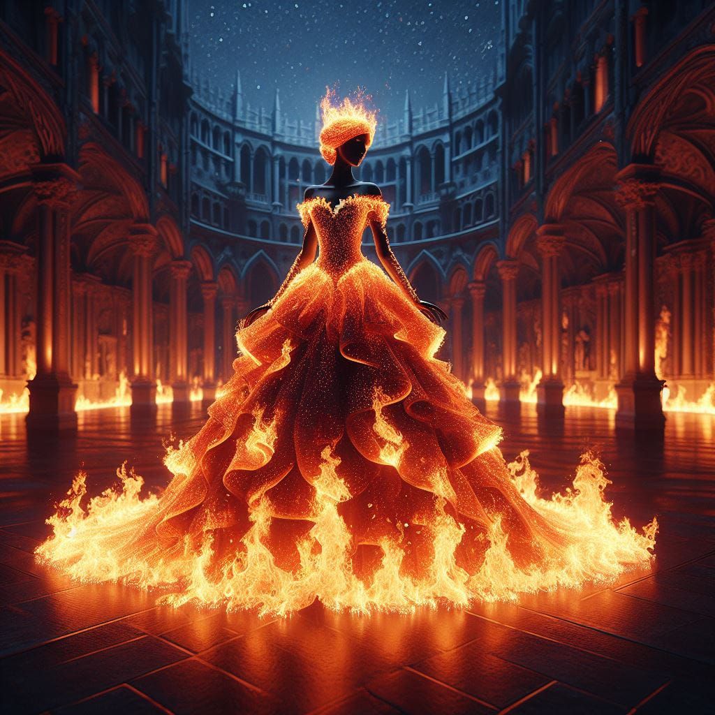 Fire dress 3