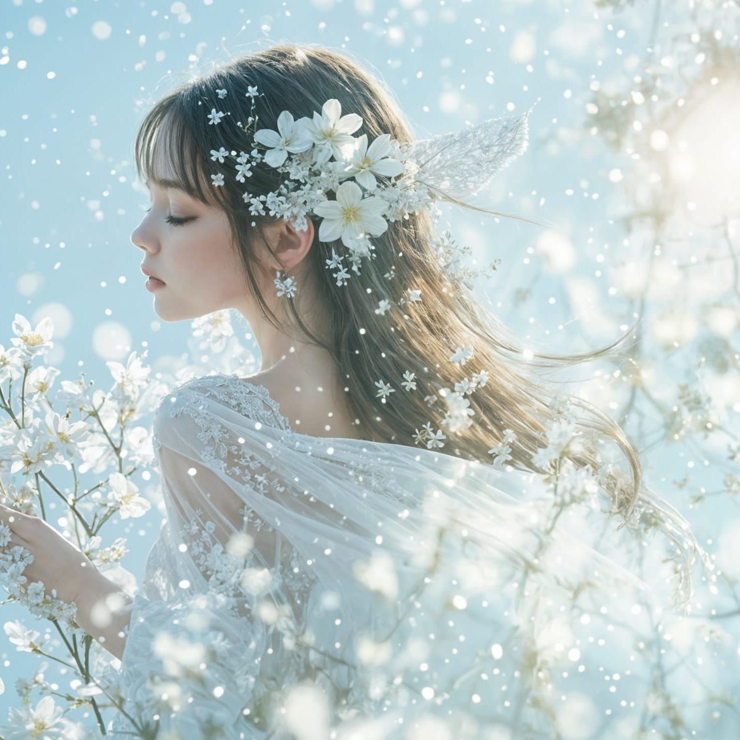 Apple Blossoms  by @Rebelle