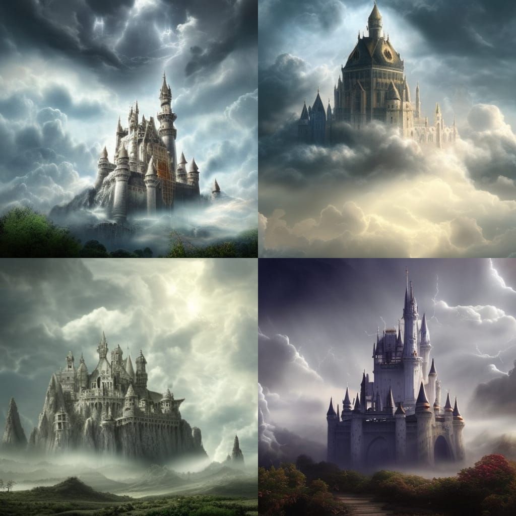Cloudy castles