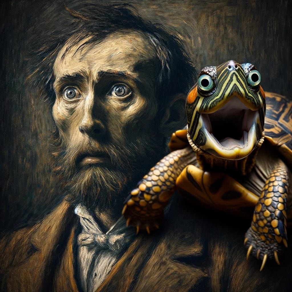 Photobombing the Desperate Man