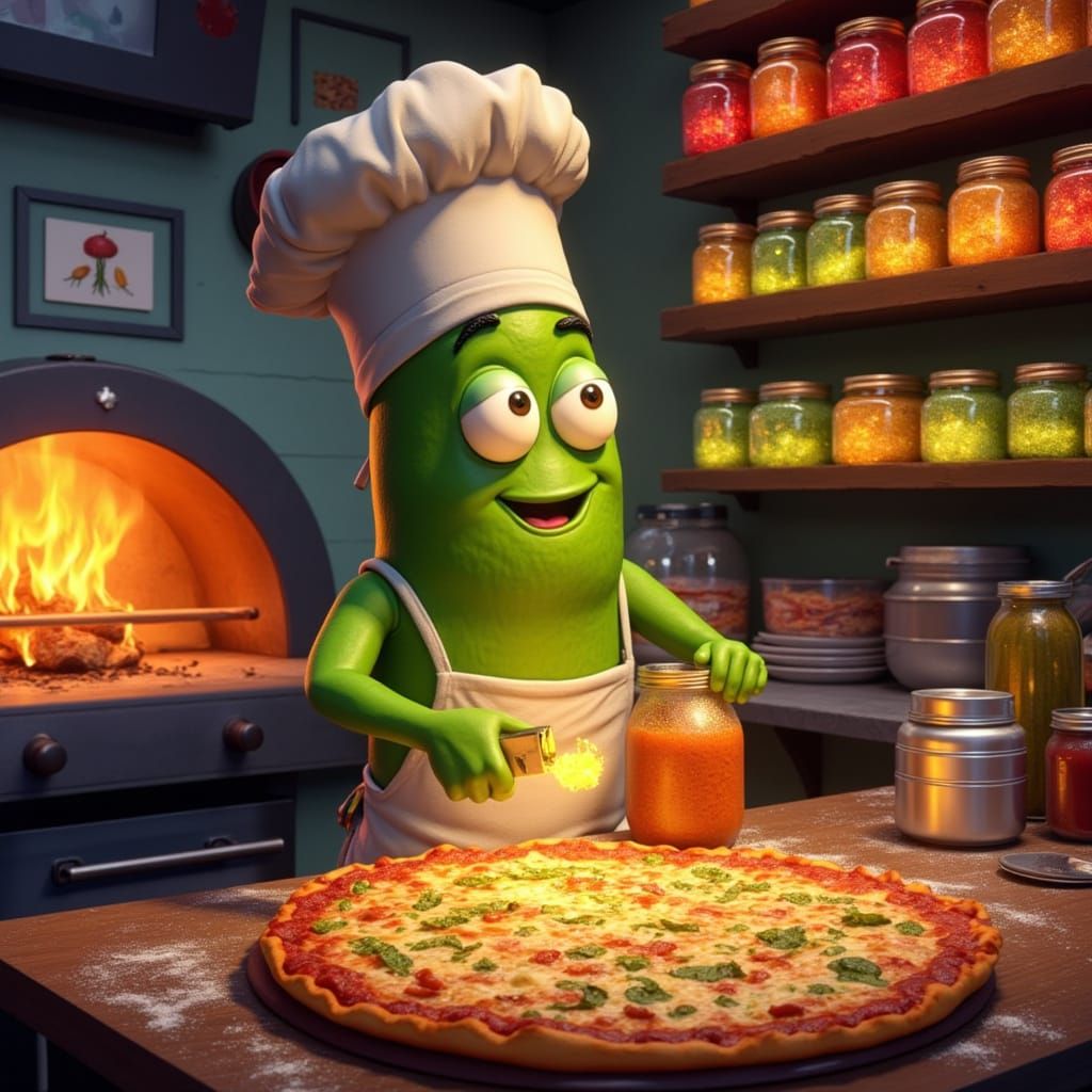 Pickled Pizza Parlour Party with Lora:Pizza  by @bronfoth