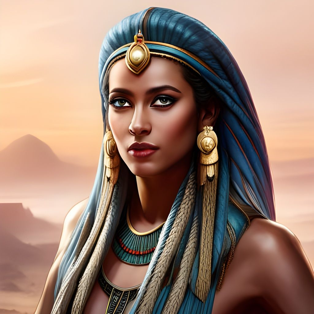 Egyptian Woman - AI Generated Artwork - NightCafe Creator