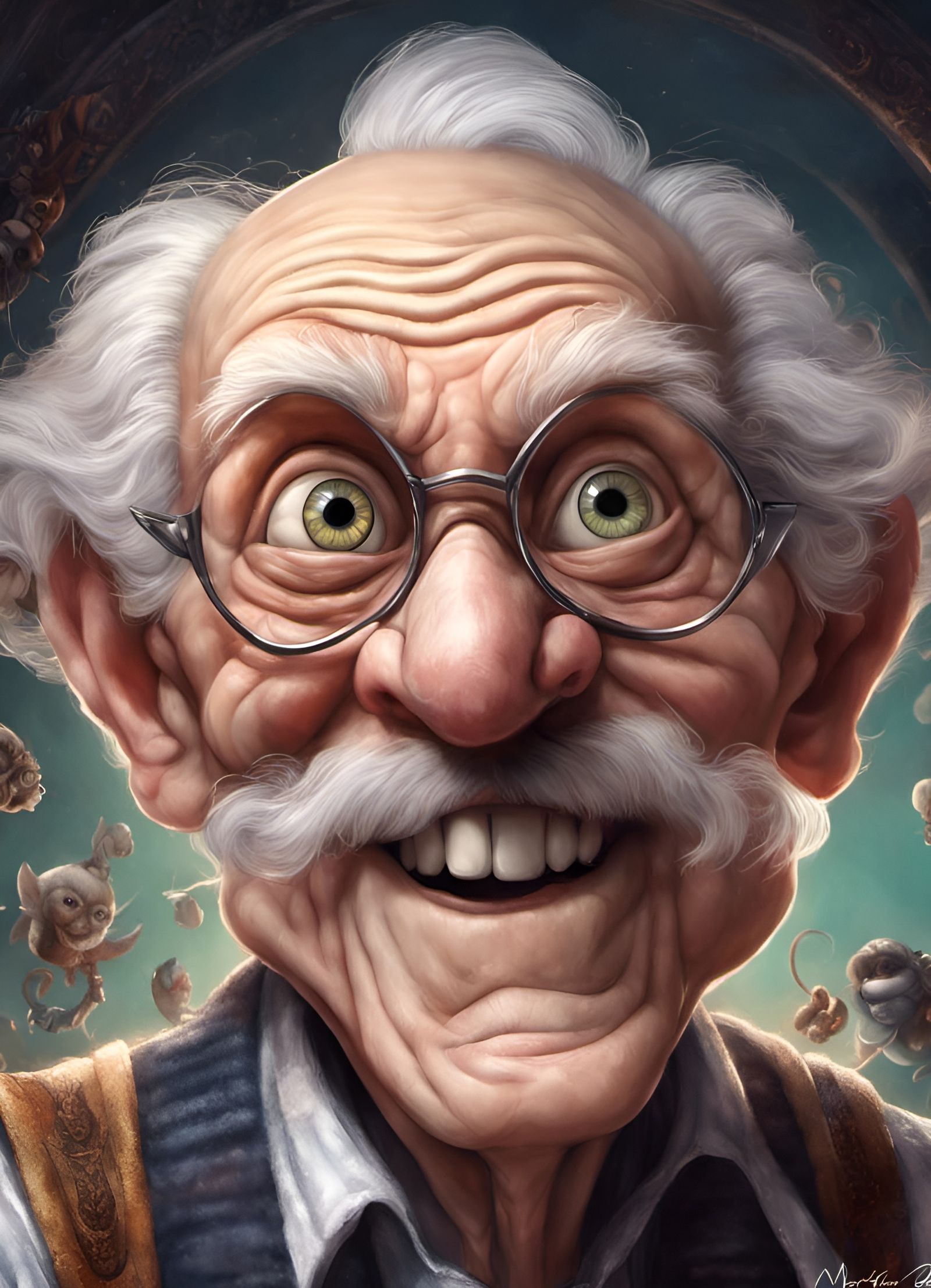 Grandpa Sam - AI Generated Artwork - NightCafe Creator