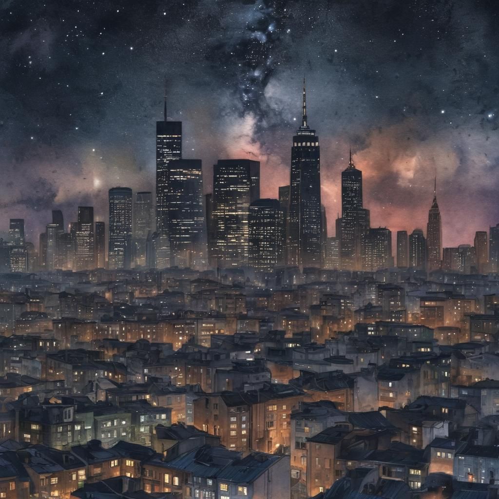 skyline  by @Atatorus