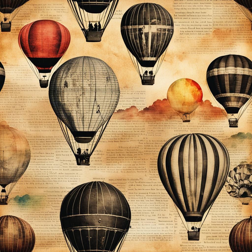 THE OLD BALLOONS - AI Generated Artwork - NightCafe Creator