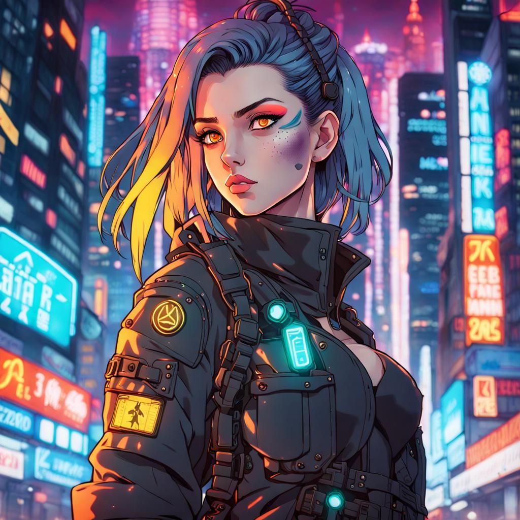 Cyberpunk special forces - AI Generated Artwork - NightCafe Creator