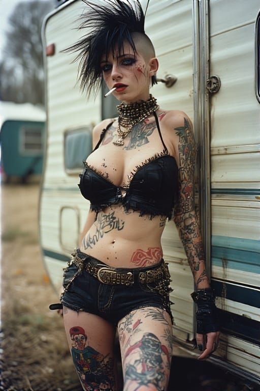 Beautiful Punk Clown