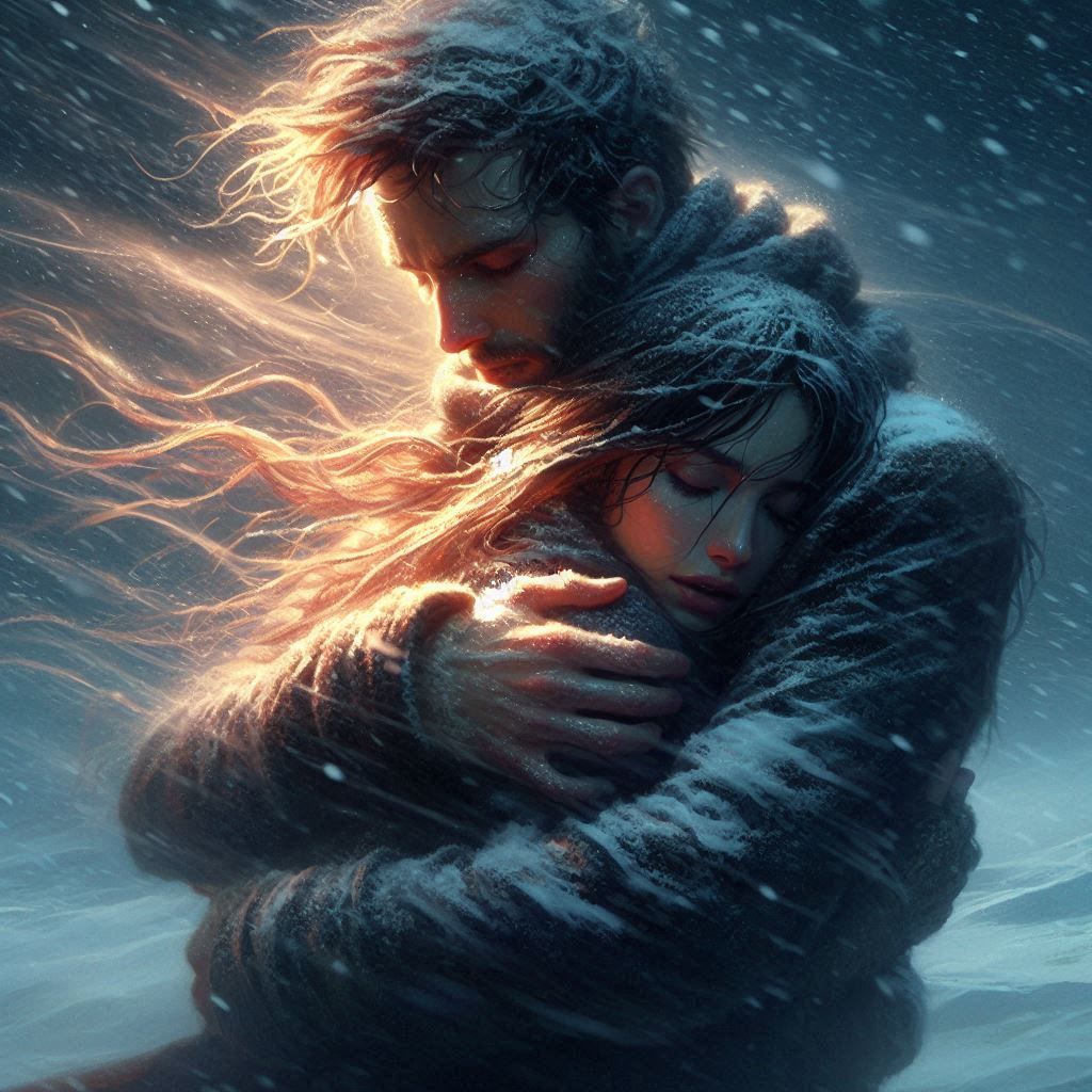 I'm Cold As The Wind Blows So Hold Me In Your Arms