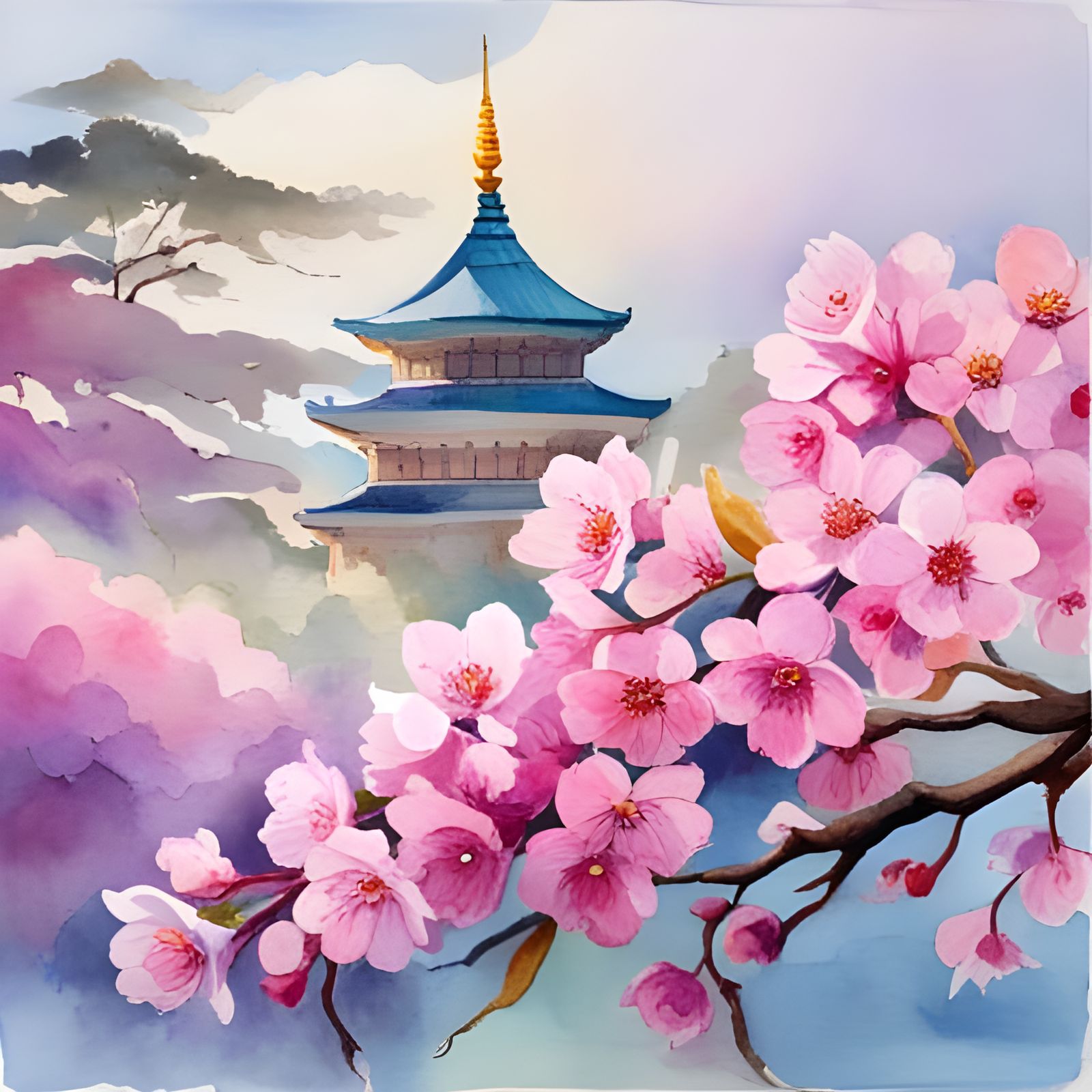 Cherry Blossom  by @Alma