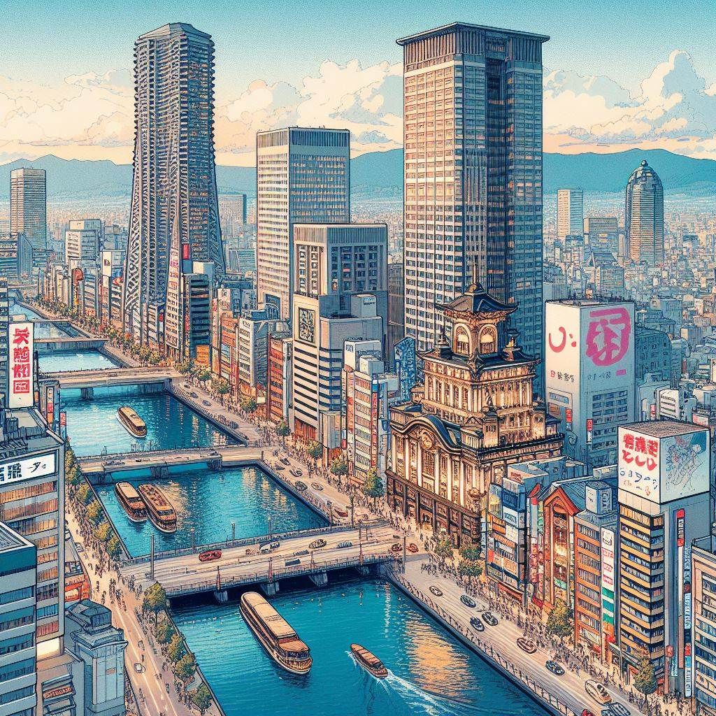 Osaka (DALL-E 3 Edition)