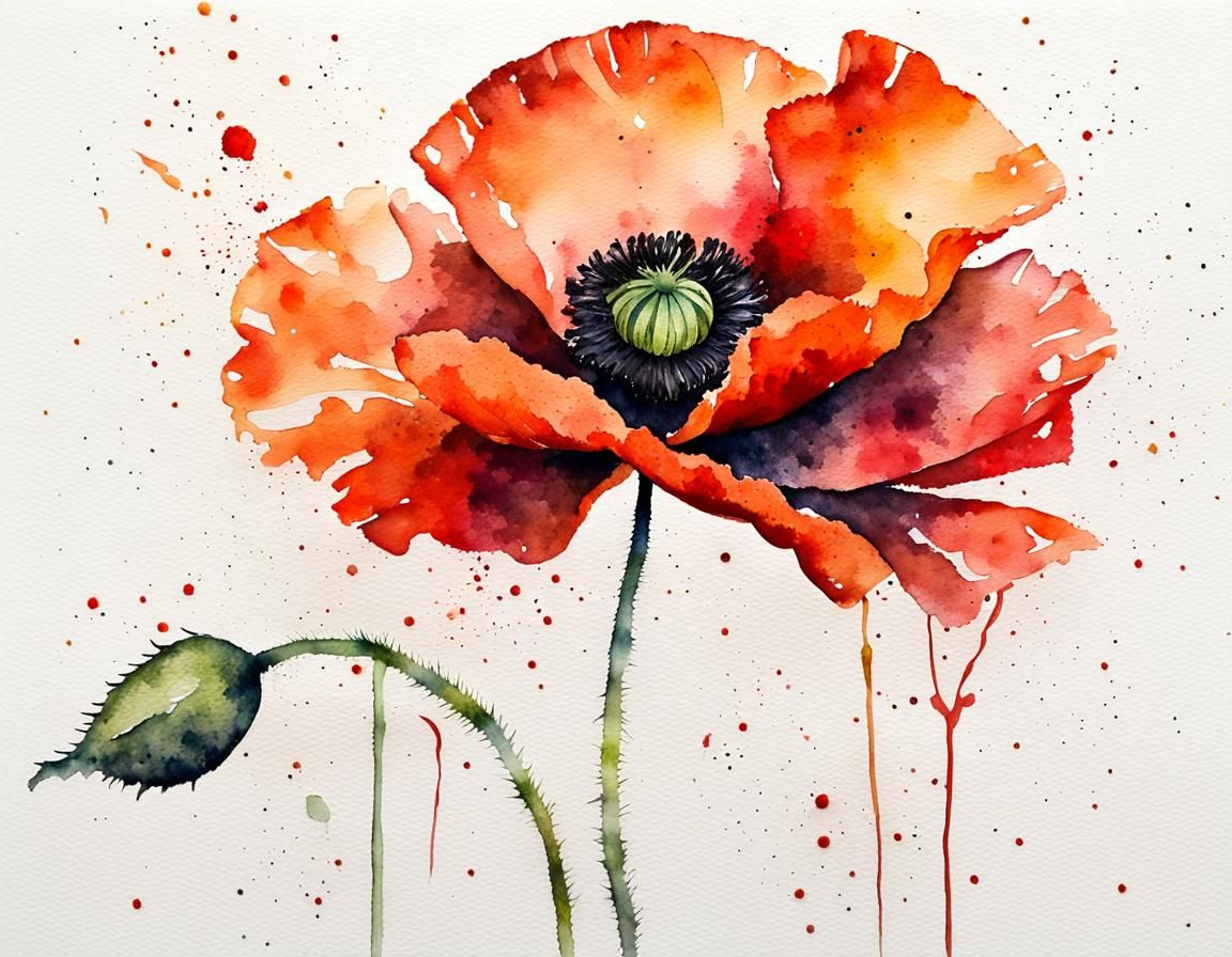 A poppy  by @DaveyJ