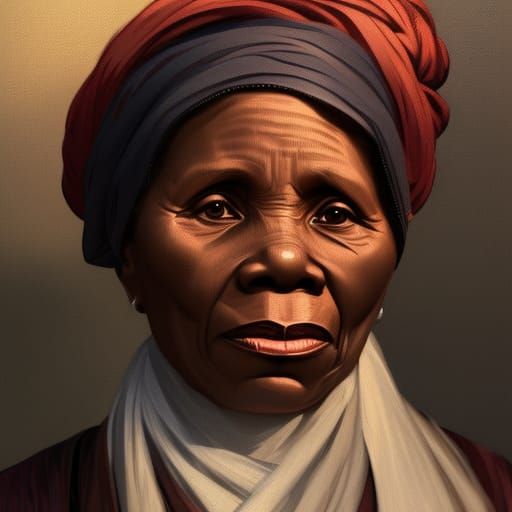 Harriet Tubman - Women in History - AI Generated Artwork - NightCafe ...